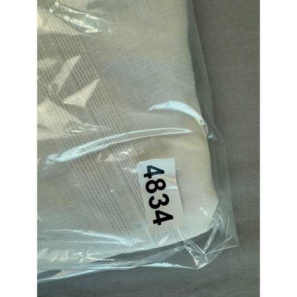 Panabrisa Corona Cubana Shirt 2XL Mens White Linen Guayabera Long‎ Sleeve Tropic - Picture 5 of 12